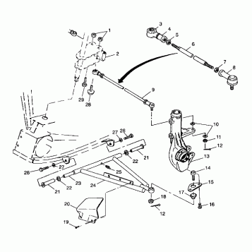 A-ARM/STRUT MOUNTING - A99AE50DA (4949204920b012)