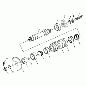 CENTER TIGHTENER - A99AE50DA (4949204920c004)