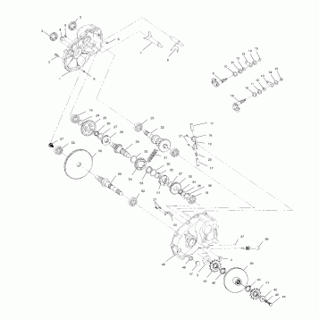 GEARCASE - A99AE50DA (4949204920d007)