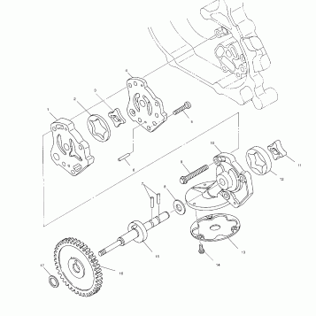 OIL PUMP - A99AE50DA (4949204920e004)