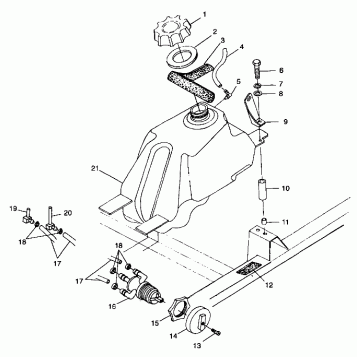 FUEL TANK - A99CD50AA (4949254925B001)