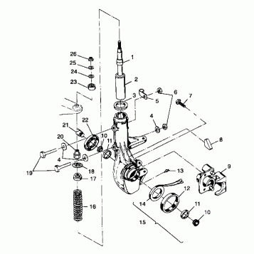 FRONT STRUT - A99CD50AA (4949254925B005)