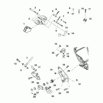REAR BRAKE - A99CD50AA (4949254925C005)
