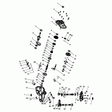 MAIN GEARCASE - A99CD50AA (4949254925C009)