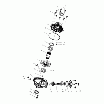REAR HOUSING - A99CD50AA (4949254925C011)
