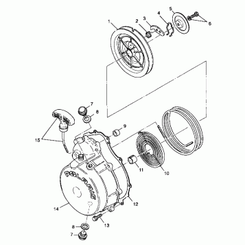 RECOIL STARTER - A99CD50AA (4949254925D010)