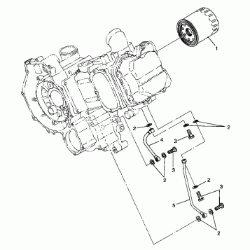 OIL FILTER - A99CD50AA (4949254925D013)