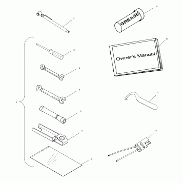 TOOL KIT - A99CD50AA (4949254925E003)