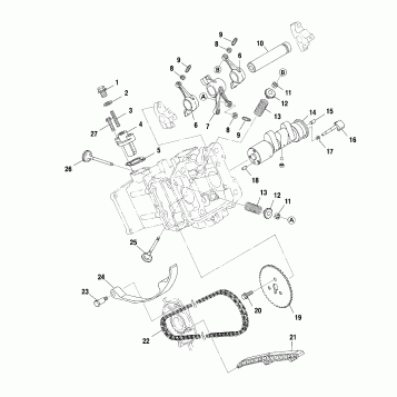 INTAKE and EXHAUST - A00CK42AA (4949304930C012)