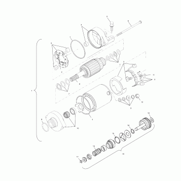 STARTING MOTOR - A00CK42AA (4949304930D006)