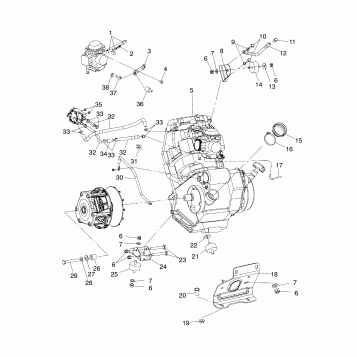 ENGINE MOUNTING - A00CB32AA (4949354935A013)