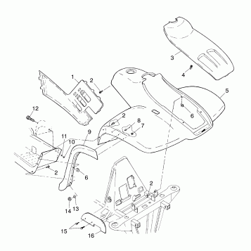 FRONT CAB - A00CD32AA (4949404940A007)