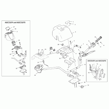 HANDLEBAR - A00CD32AA (4949404940B012)