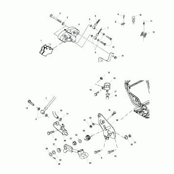 REAR BRAKE - A00CD32AA (4949404940C005)