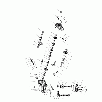 MAIN GEARCASE - A00CD32AA (4949404940C009)