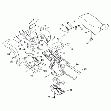 REAR CAB and SEAT - A99CA28CA (4949444944a007)