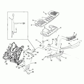 FRONT RACK and BUMPER MOUNTING - A99CA28CA (4949444944a009)
