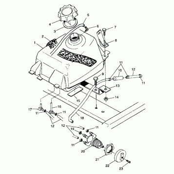 FUEL TANK - A99CA28CA (4949444944a014)