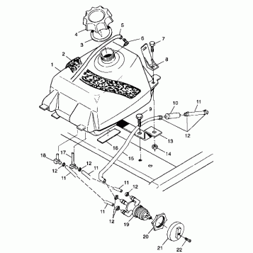 FUEL TANK - A99CC28CA (4949484948a014)