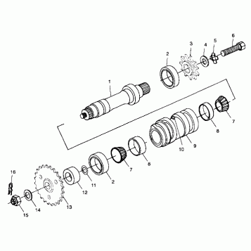 CENTER TIGHTENER - A99CC28CA (4949484948c002)