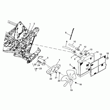 COOLING SYSTEM - A99BA38CA (4949534953c005)
