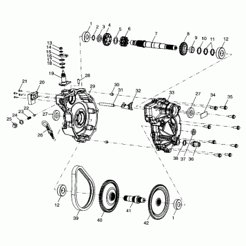 GEARCASE - A99BA38CA (4949534953c009)