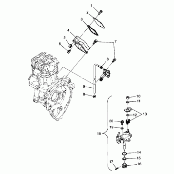 OIL PUMP - A99BA38CA (4949534953c014)