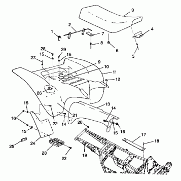 REAR CAB - A99BA25CA (4949574957a006)