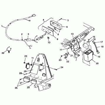 ELECTRICAL/TAILLIGHT - A99BA25CA (4949574957c002)