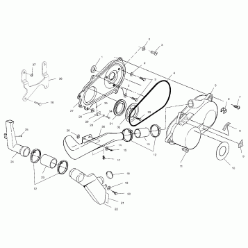 CLUTCH COVER - A99BA25CA (4949574957c003)