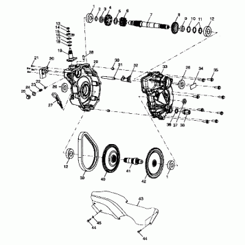GEARCASE - A99BA25CA (4949574957c005)