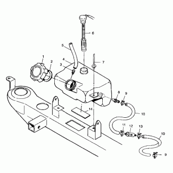 OIL TANK - A99AA25CA (4949594959a012)