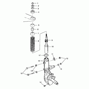 STRUT - A99AA25CA (4949594959b003)