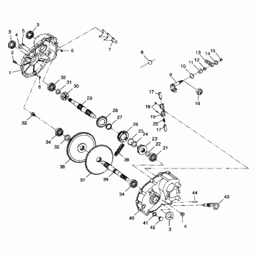 GEARCASE - A99AA25CA (4949594959c003)