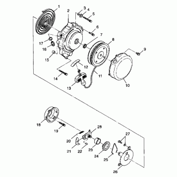 RECOIL STARTER - A99AA25CA (4949594959c011)