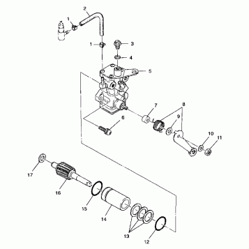 OIL PUMP - A99AA25CA (4949594959c012)