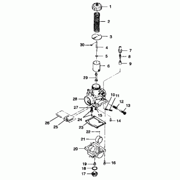 CARBURETOR - A99AA25CA (4949594959c013)