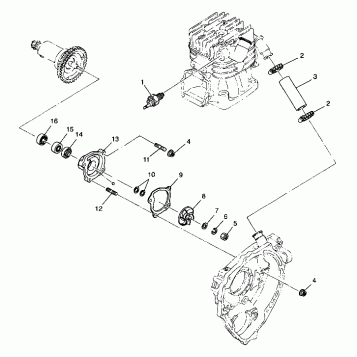 WATER PUMP - A99CG38CA (4949634963D004)