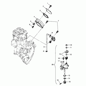 OIL PUMP - A99CG38CA (4949634963D006)