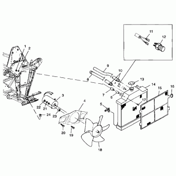 COOLING SYSTEM - A99BG38CA (4949664966a011)