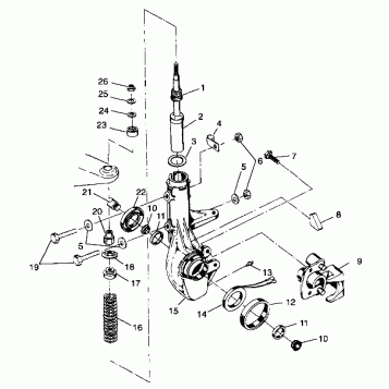 FRONT STRUT - A99BG38CA (4949664966b005)