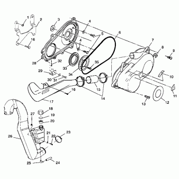 CLUTCH COVER - A99BG38CA (4949664966c006)