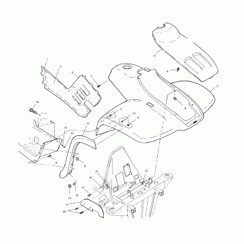 FRONT CAB - A99CH33IA (4949884988a007)