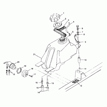 FUEL TANK - A99CH33IA (4949884988b002)