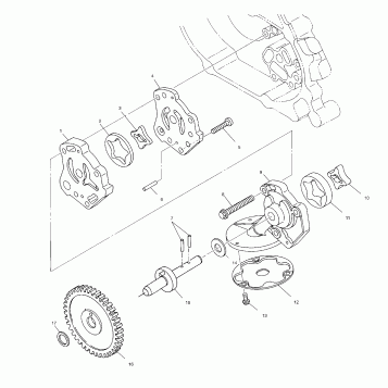 OIL PUMP - A99CH33IA (4949884988d012)