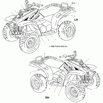 DECALS - A00AA32AA (4949914991A008)