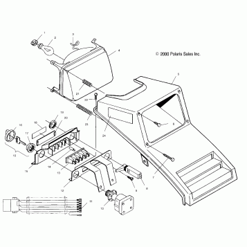 HEADLIGHT - A00AA32AA (4949914991A012)
