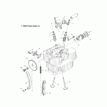 INTAKE and EXHAUST - A00AA32AA (4949914991C013)