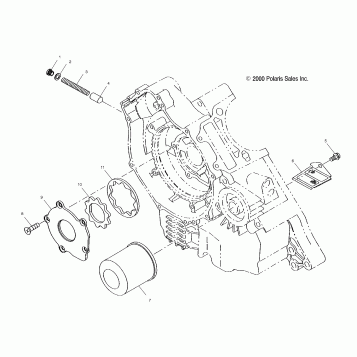 OIL PUMP and OIL FILTER - A00AA32AA (4949914991D003)