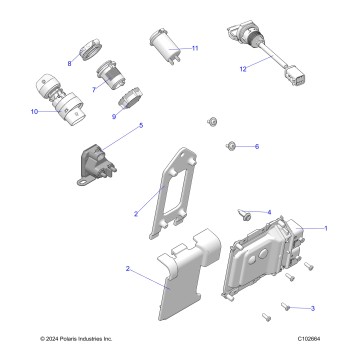 ELECTRICAL, SWITCHES, SENSORS and ECM - A26SJR57AG (C102664)